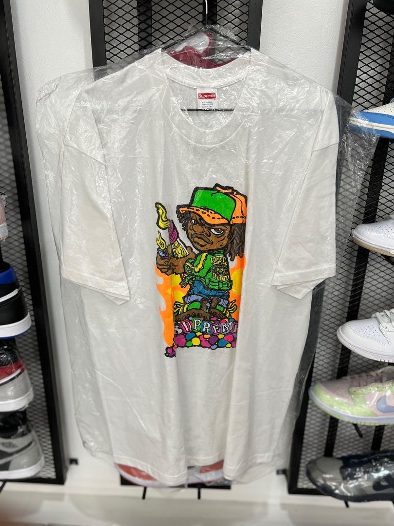 Supreme graffiti shirt hot sale