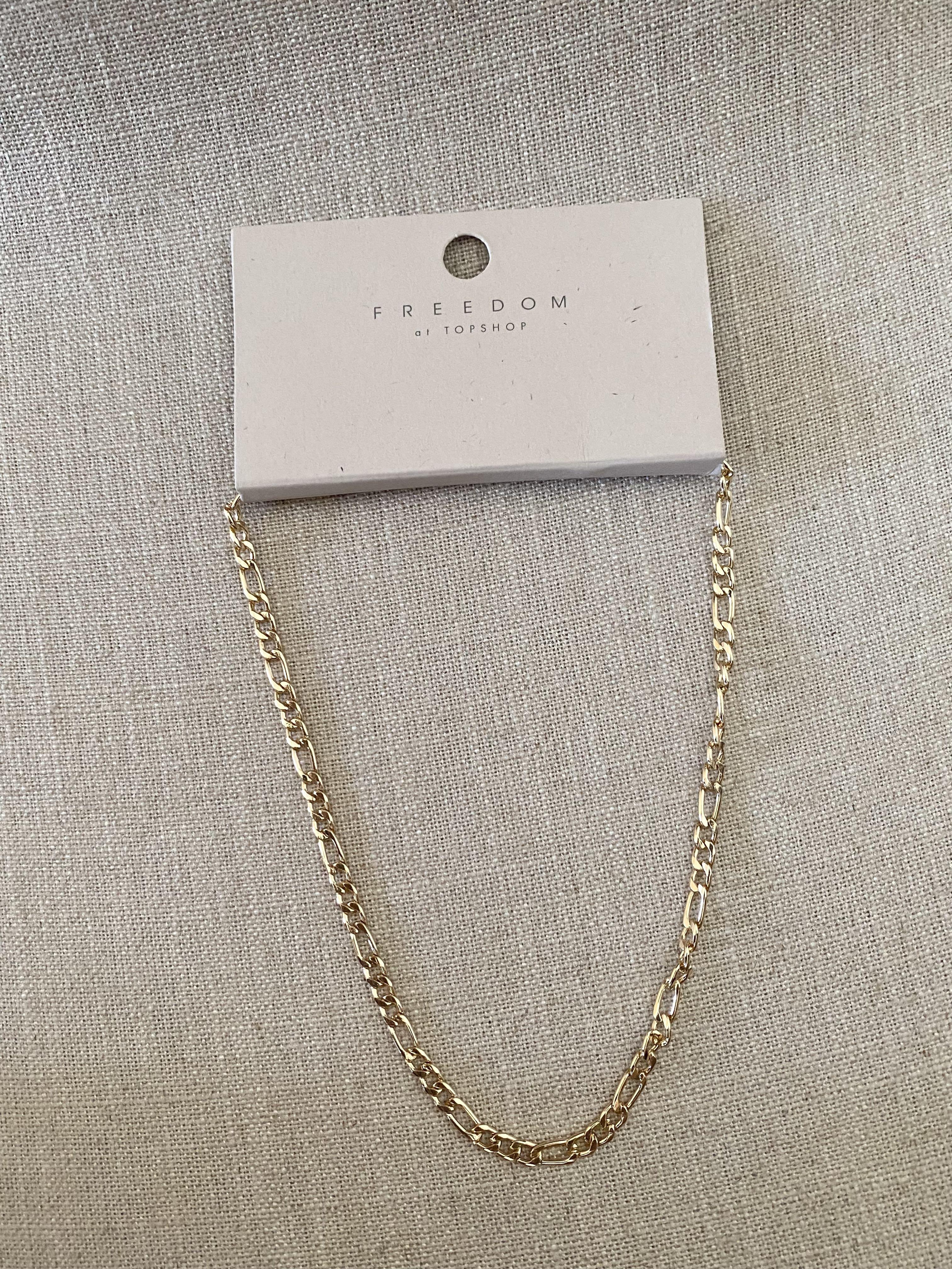 TOPSHOP Gold Chain Necklace Women s Fashion Jewelry Organisers