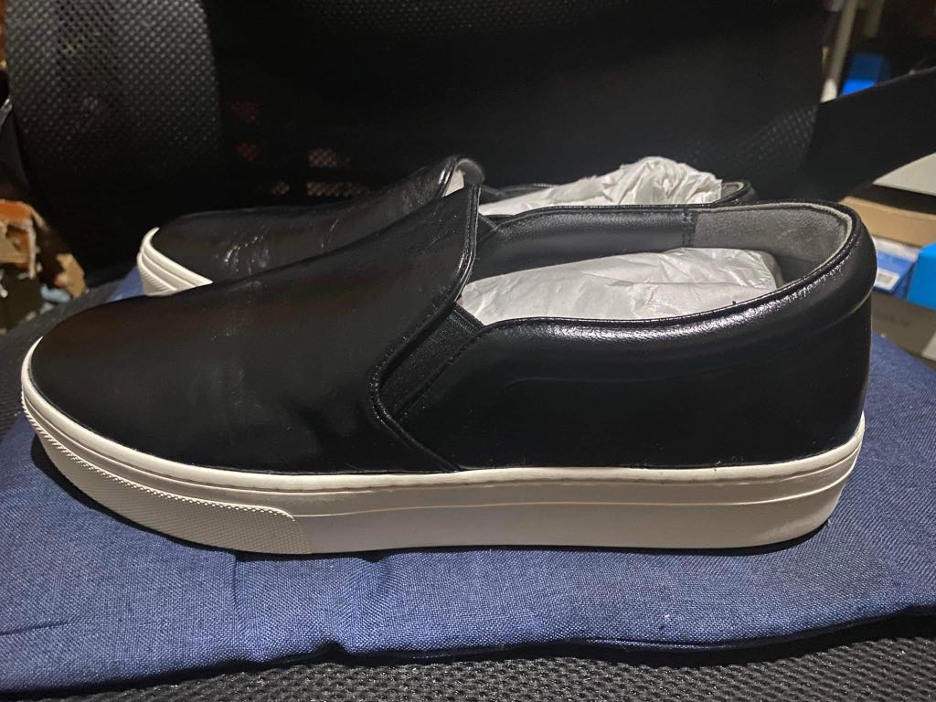Tory burch black slip on sneakers hotsell