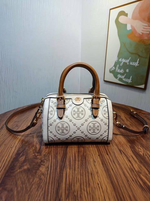 Tory Burch T Monogram New Pillow Duffle Bag, Luxury, Bags & Wallets on  Carousell