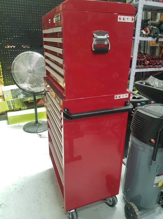 Trojan 16 Drawers Tool Chest & Trolley, Commercial & Industrial