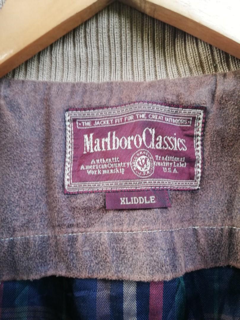 vintage MARLBORO CLASSICS JACKET, Men's Fashion, Coats, Jackets and ...
