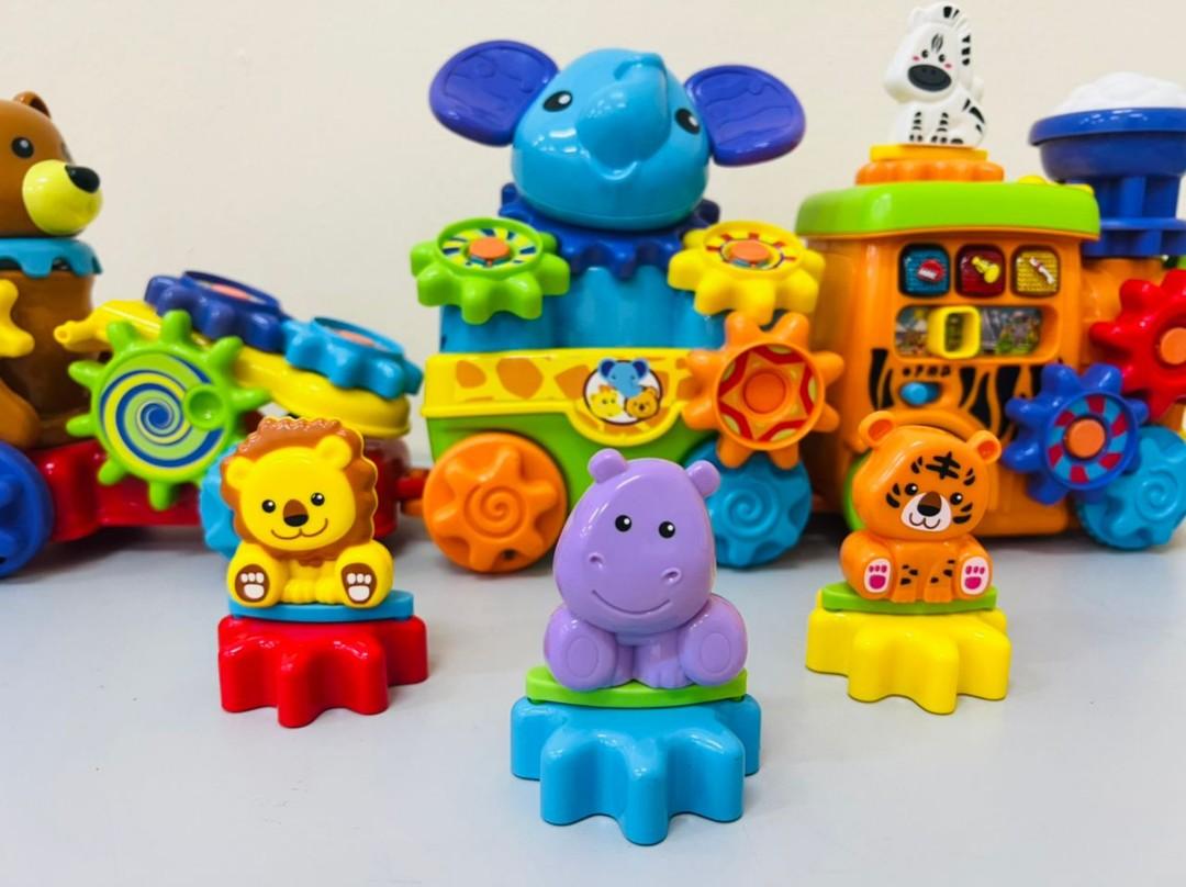 Vtech Gear Zooz Gear Up Go Train Hobbies Toys Toys Games