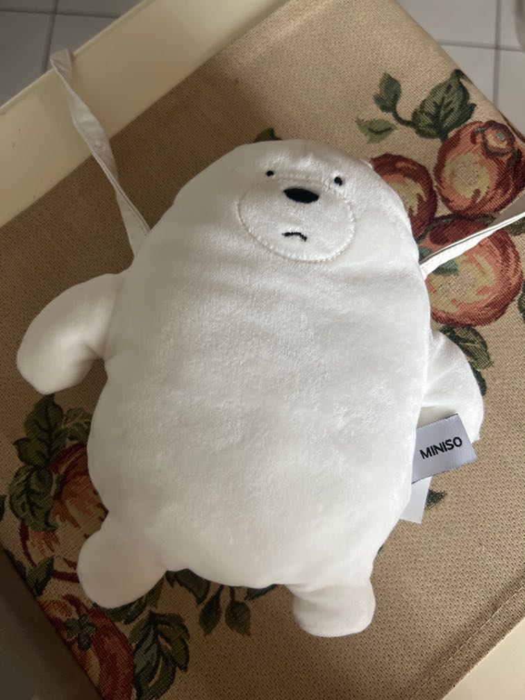 WE BARE BEARS MINISO SLING BAG, Men's Fashion, Bags, Sling Bags on