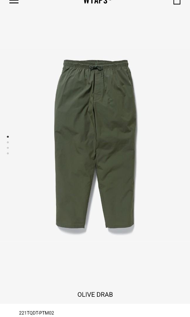 WTAPS SEAGULL 01 / TROUSERS / NYCO . RIPSTOP. CORDURA / OLIVE DRAB