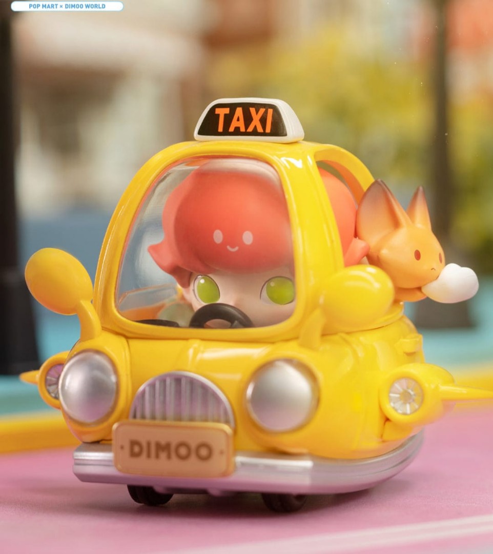 WTS Popmart Dimoo Where We Go series Speedy taxi, Hobbies & Toys, Toys ...