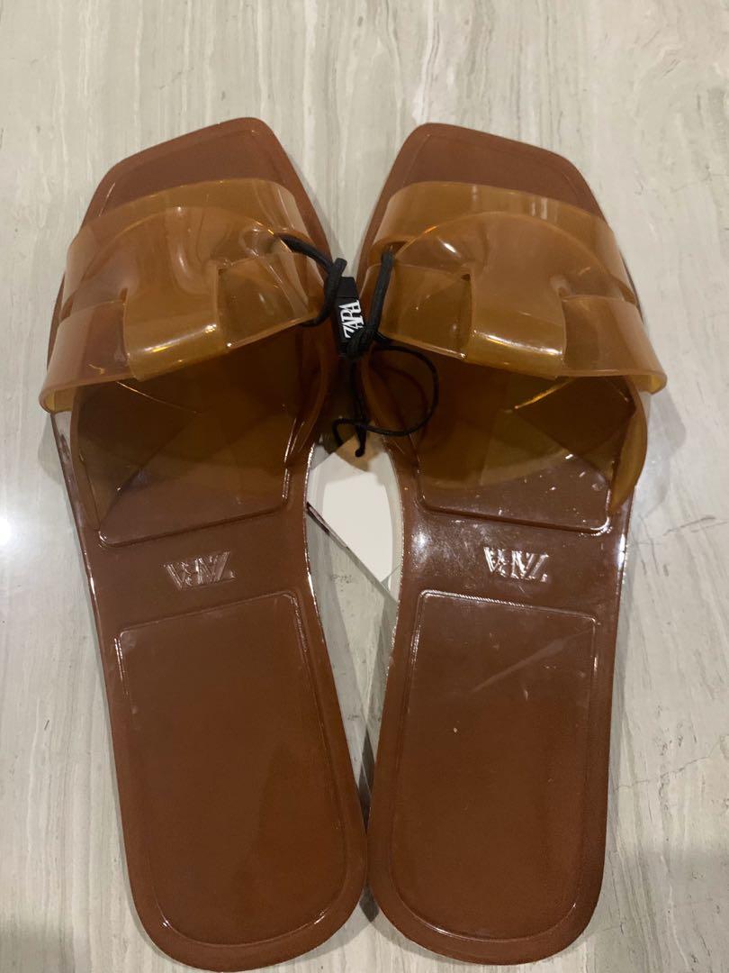 Zara jelly sandals cheap