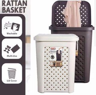 Zooey Rattan Laundry Basket Clothes Storage| BODEGA PRICE!!