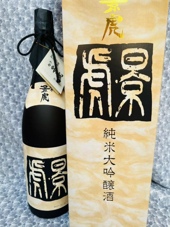 越乃景虎純米大吟醸1800ml １本, 嘢食 嘢飲, 酒精飲料- Carousell