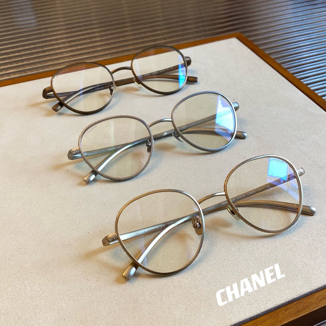 實拍3色Chanel CH-2197-ST Glasses 眼鏡純鈦光學鏡框, 女裝, 手錶 