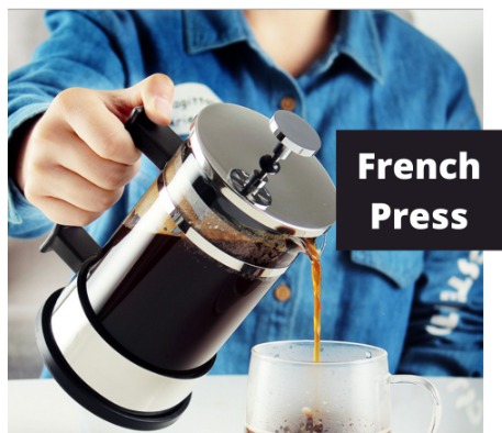 for All Brands French Press Coffee and Espresso Maker bonVIVO Borosilicate Spare Glass Carafe Beaker 12 Ounces 