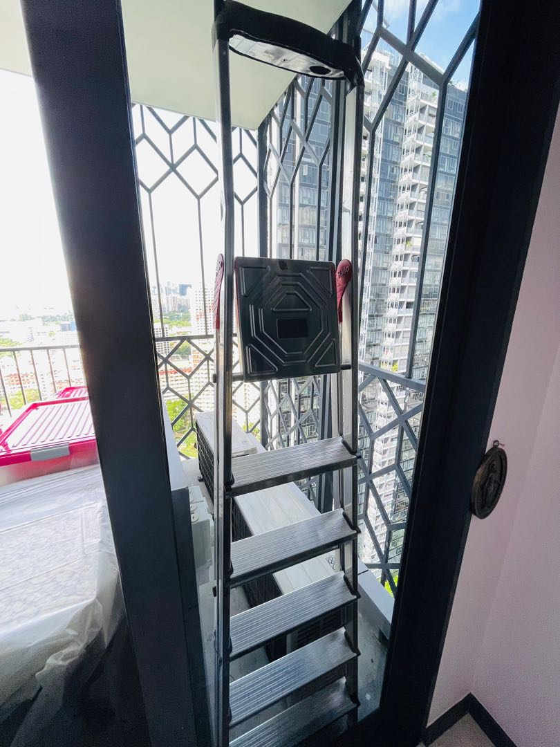 Hailo Easy Click 6 Steps Ladder (Made In Germany), Furniture & Home