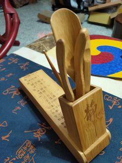 折疊竹製茶具，展示品出清