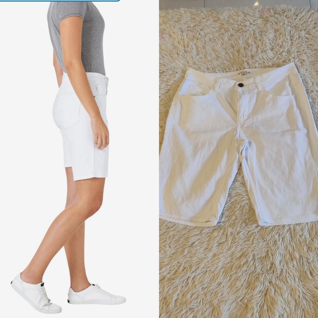 Lee rider mid discount rise bermuda shorts