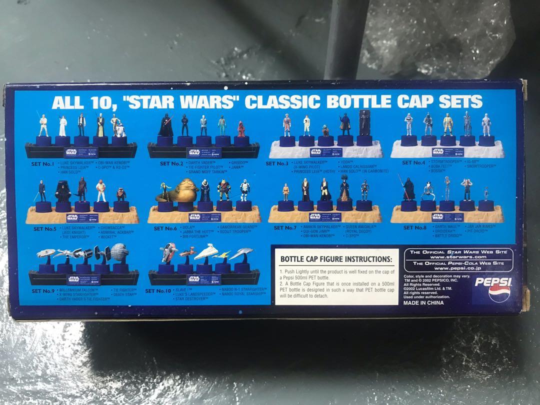 日版PEPSI-COLA STAR WARS CLASSIC BOTTLE CAP SETS No.7(不議價