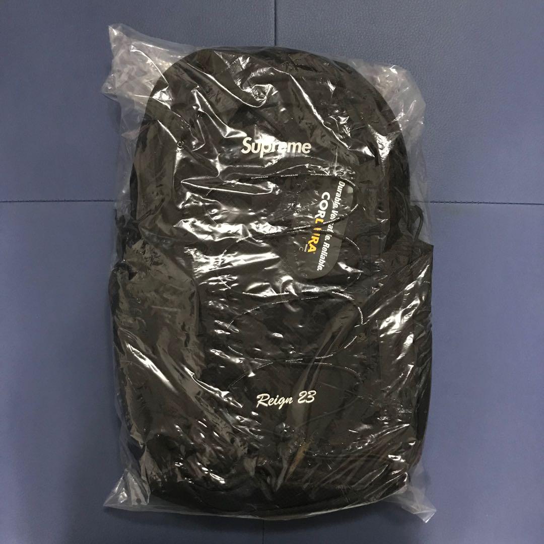 正貨Supreme 22SS Backpack (Black), 男裝, 袋, 背包- Carousell