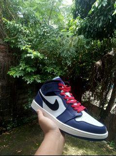 Nike Air Jordan 1, Fesyen Pria, Sepatu 