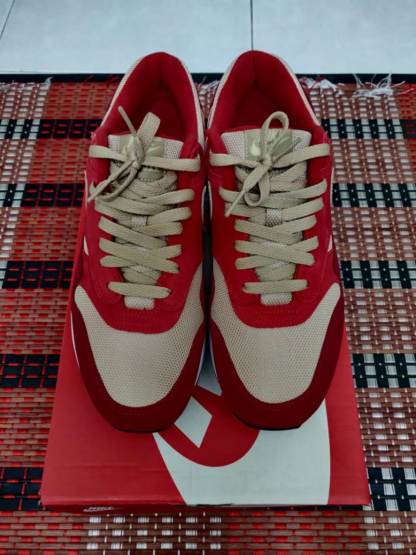 air max 1 red curry