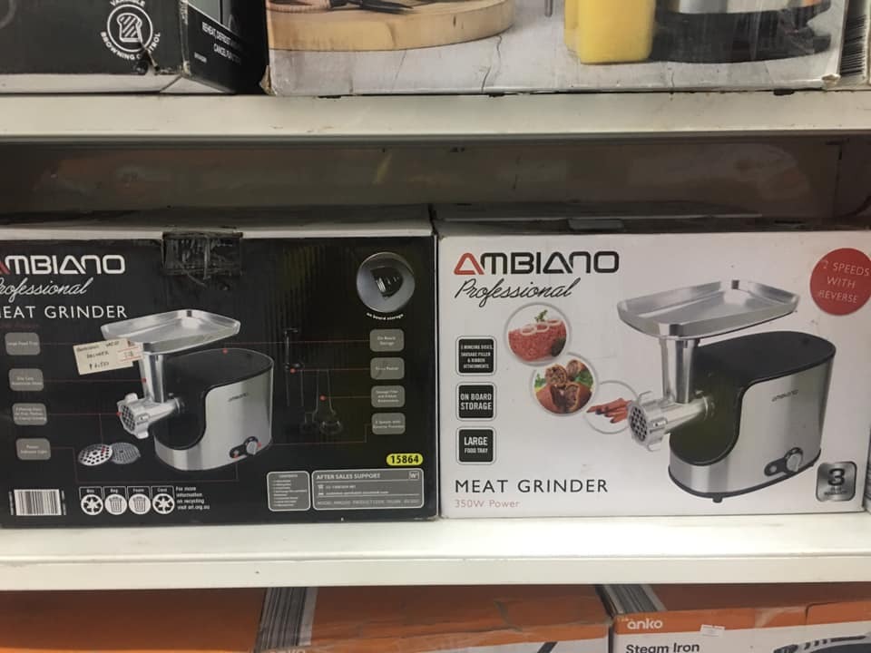 Ambiano Professional Meat Grinder, TV & Home Appliances, Kitchen