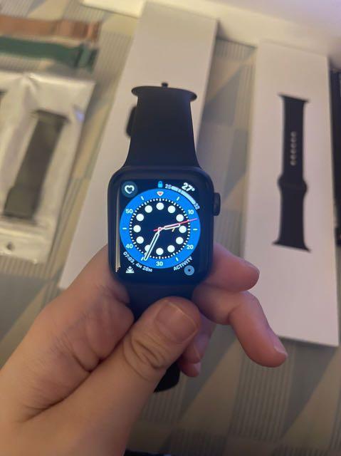 Aluminium space grey with black sport band best sale