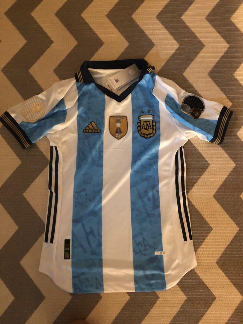 Argentina player version jersey copa america winner special edition