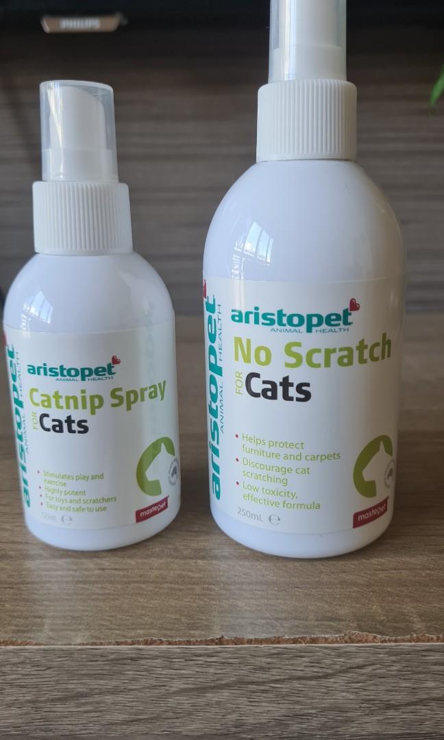 Aristopet Catnip and No Scratch spray FOR CATS Pet Supplies