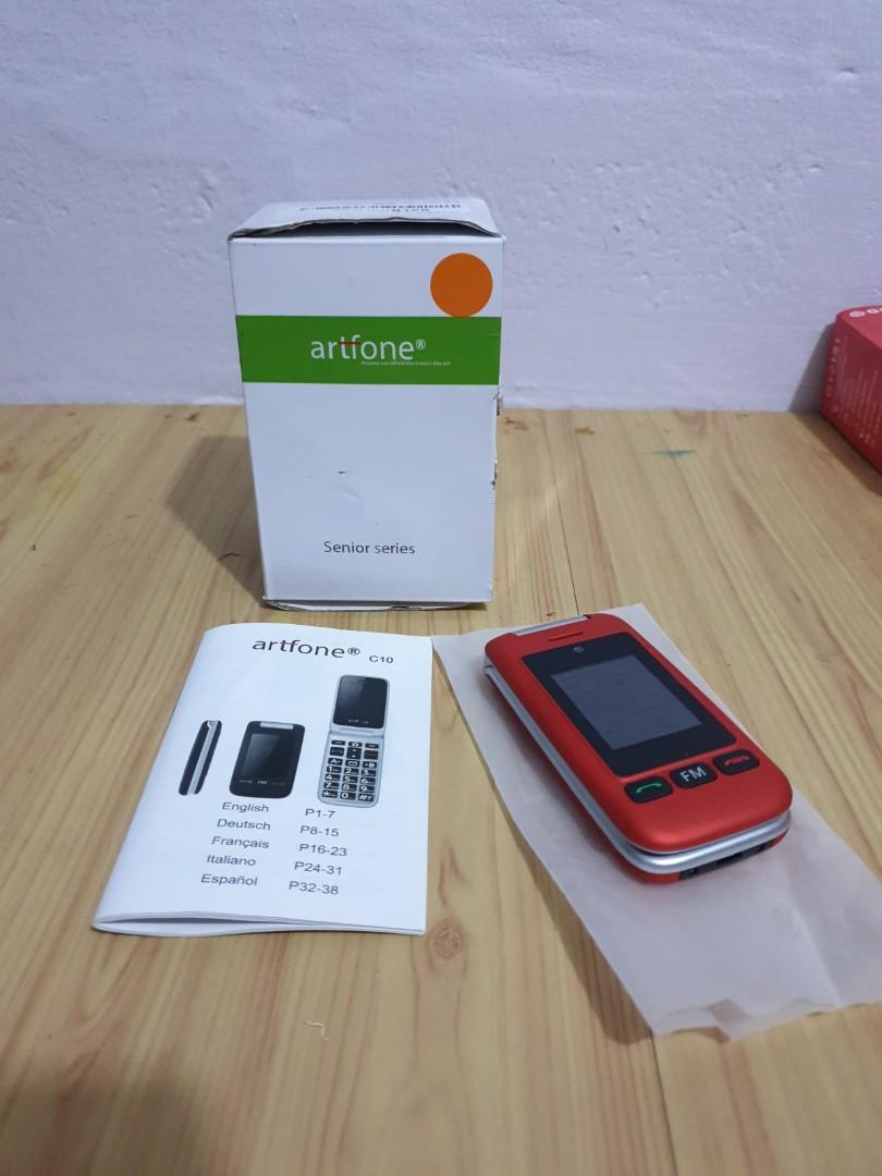 artfone C10 Big Button Mobile Phone for Elderly, Senior Flip Mobile ...