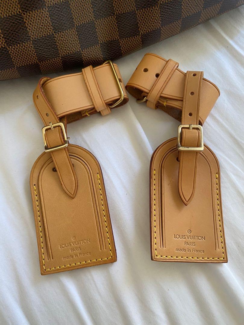 Louis Vuitton Leather Luggage Tag - Brown Bag Accessories, Accessories -  LOU802613