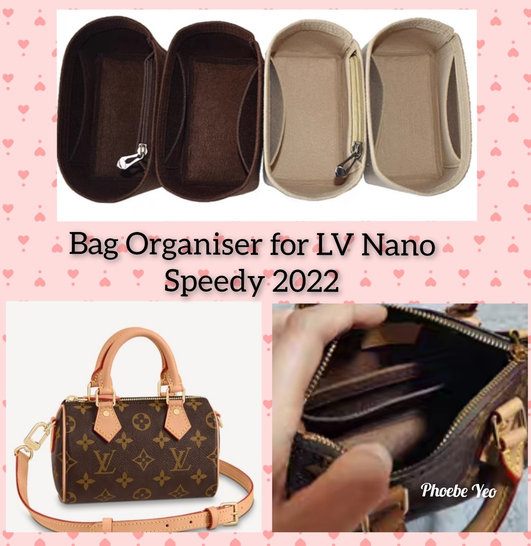 LV Nano Speedy Bag Organizer