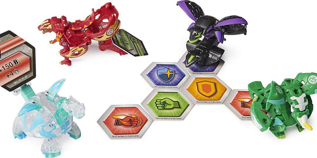 Bakugan Starter Pack 3-Pack Fused Trox x Nobilious Ultra Armored Alliance  NEW