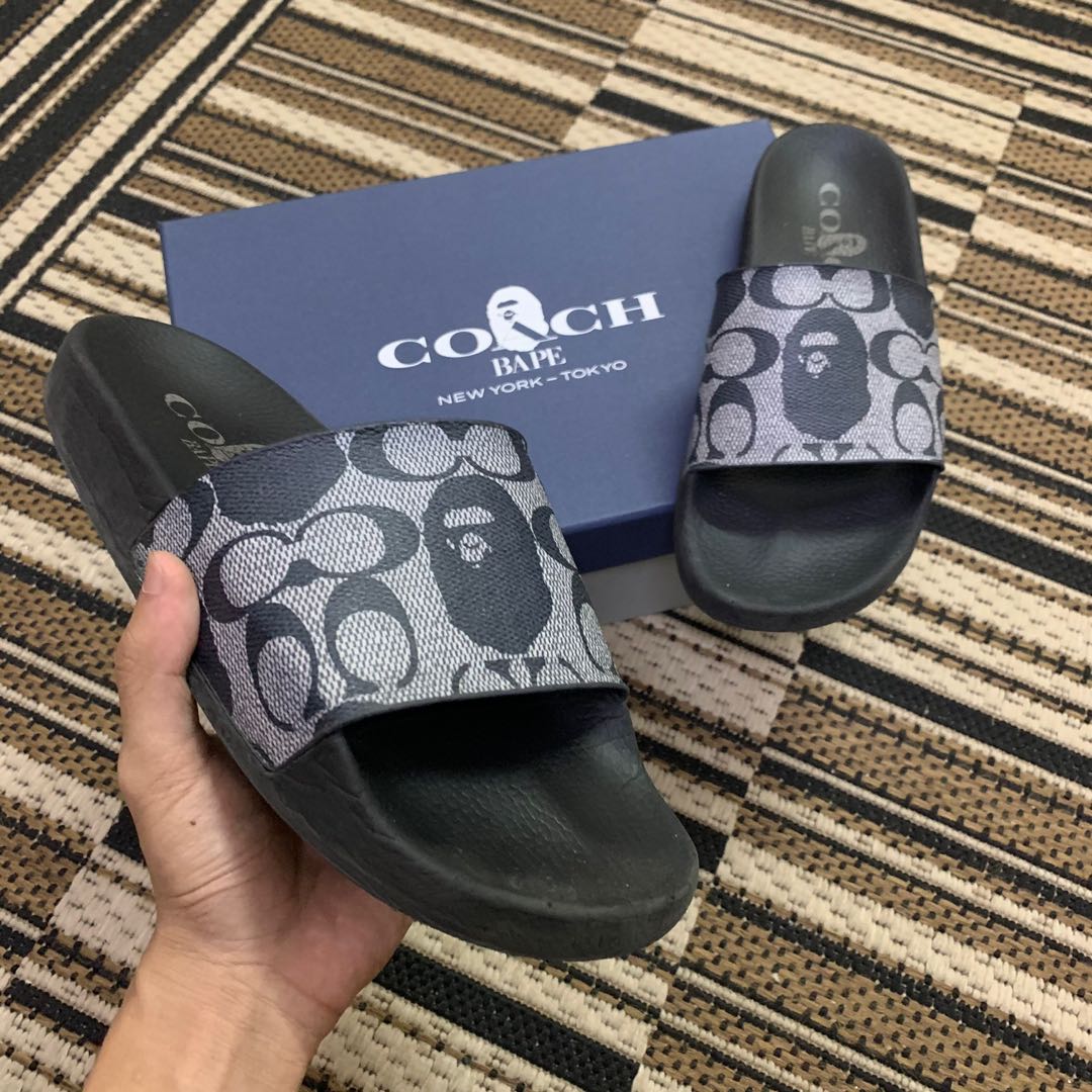 BAPE × COACH SLIDE SANDAL - サンダル