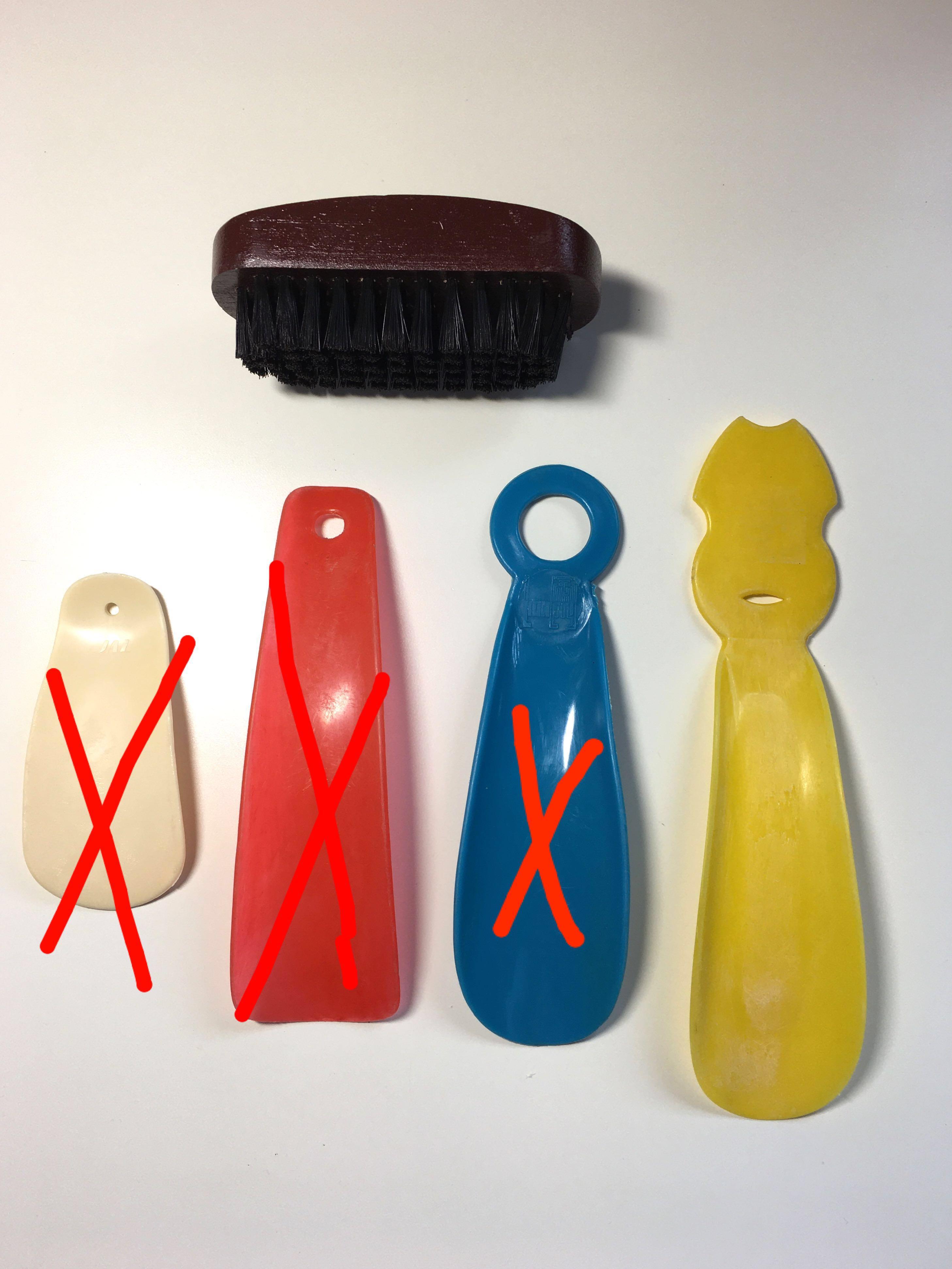 Bata Shoe Brush Shoe Horn new used