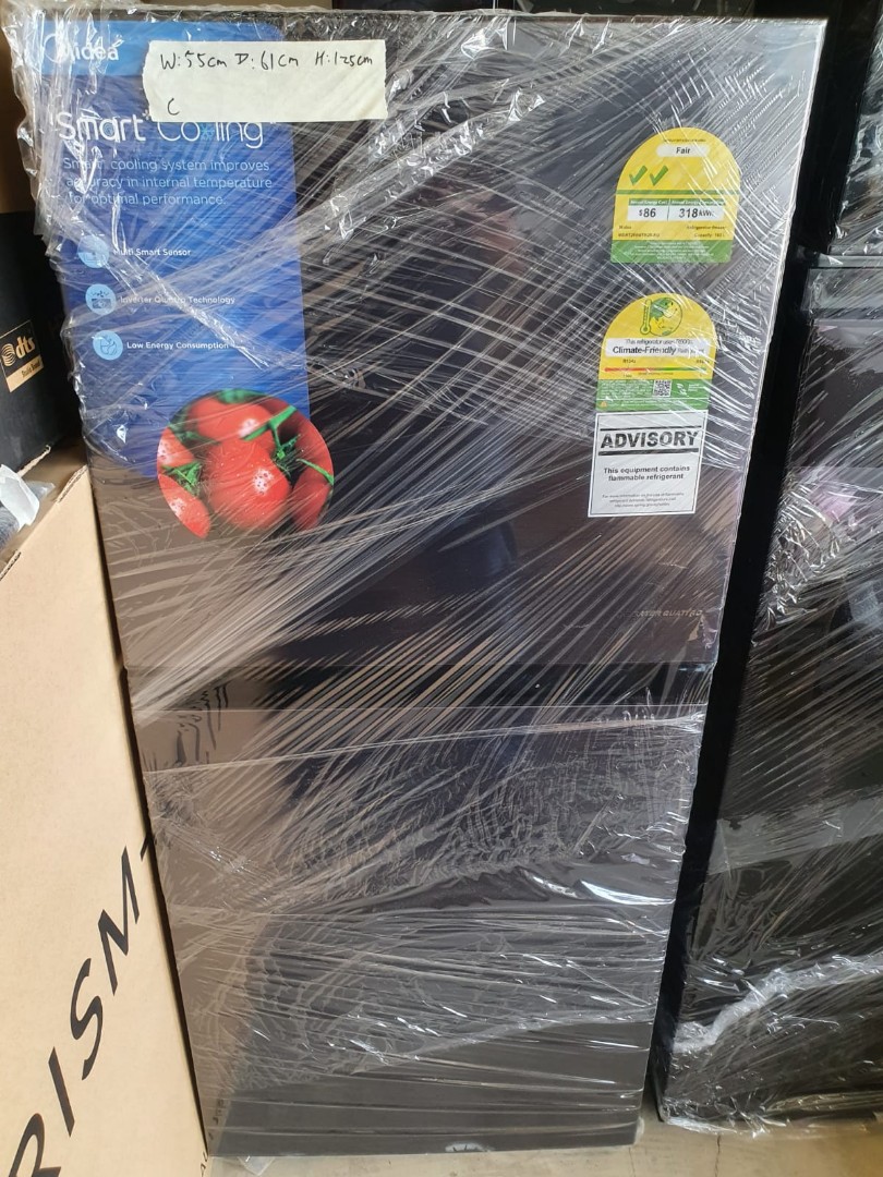 BEST DEAL MIDEA TOP AND BOTTOM 183L FRIDGE, TV & Home Appliances