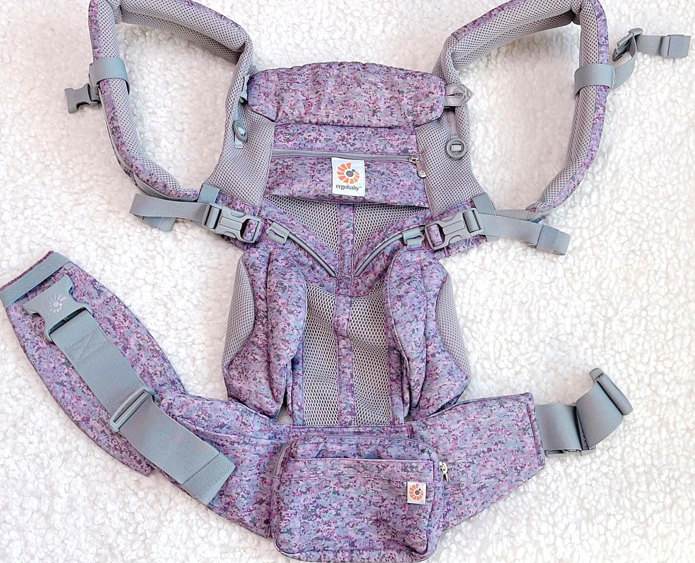 BNIB Pink Digi Camo Ergonomic Baby Carrier Omni 360 Cool Air Mesh