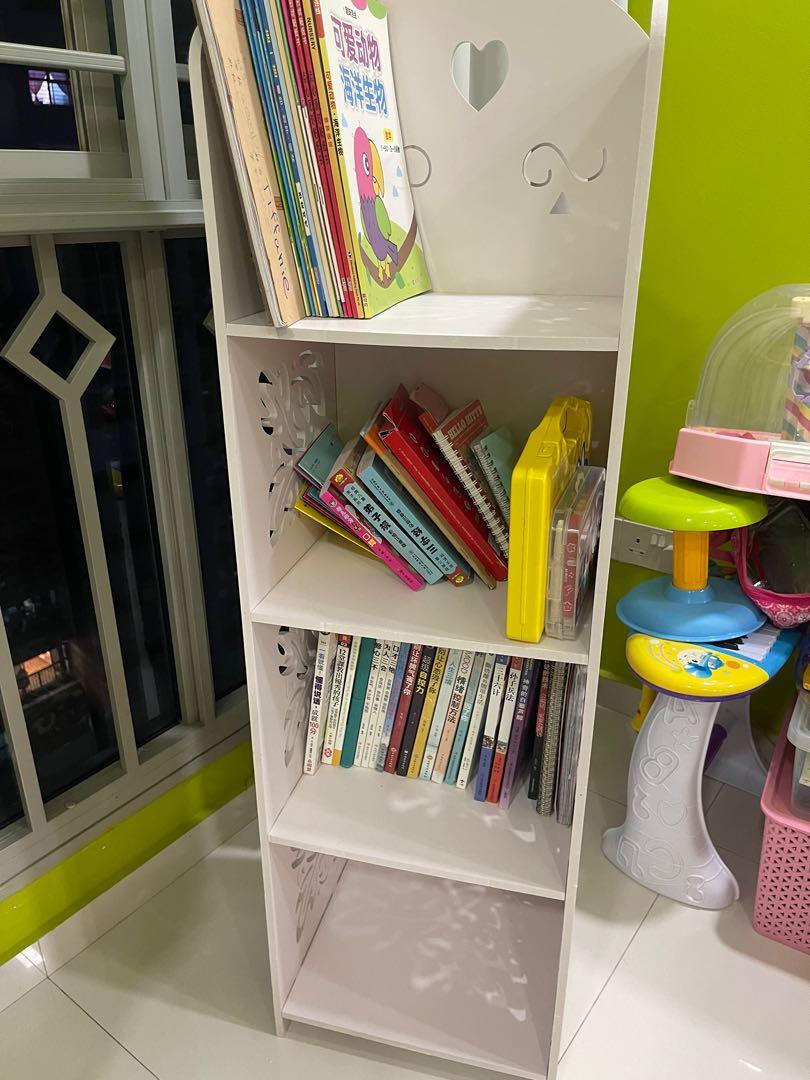 Book racks (4 layer) Height 120 x 35 x 30, Furniture & Home Living