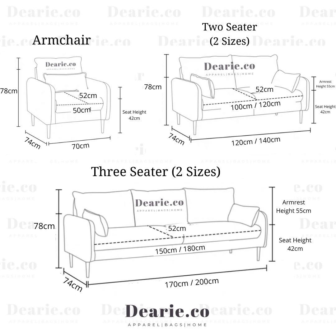 Brand New Design leathaire sofa 3 seater 4 seater 2 seater armchair