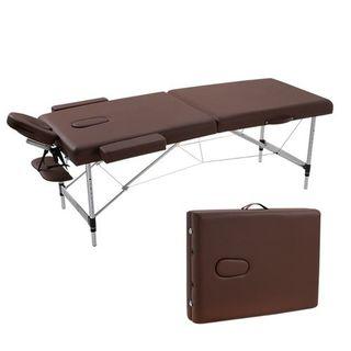 Brown Heavy Duty Steel Massage Bed