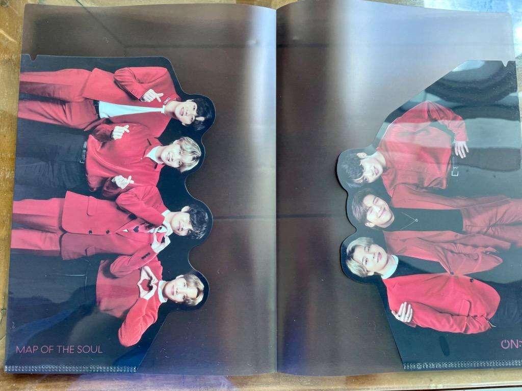 BTS MOTS ONE DOUBLE SIDED L FOLDER (Category: K-Wave Merchandise) located in Quezon City. Submitted by decluttermommee (Listing ID 1159052218, Image 2). Description: Official Mots double sided l folder Bought from weverse Never been used Onhand .
