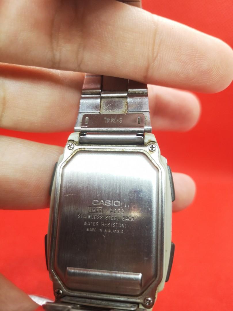 Casio A220, Men's Fashion, Watches & Accessories, Watches on Carousell