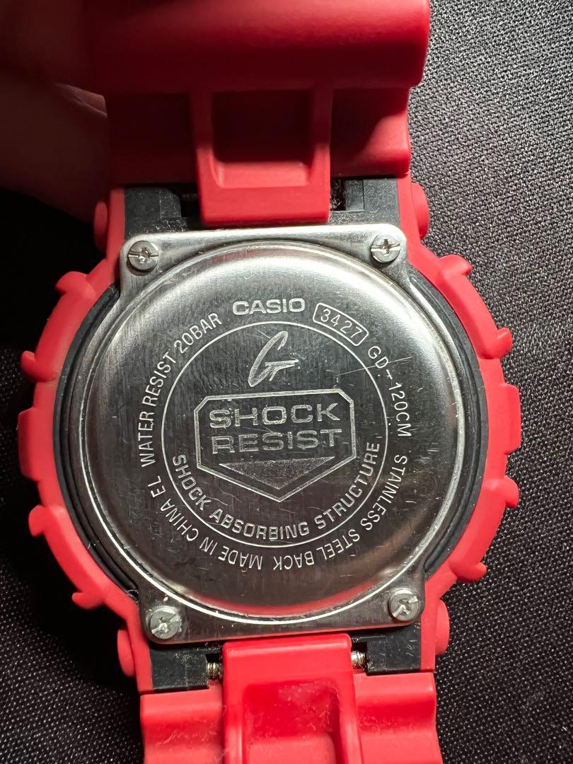 Casio g shock red camo outlet