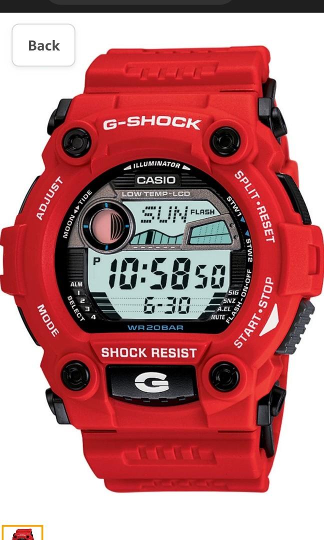 Casio G Shock Tide Moon Phase Watch G 7900A