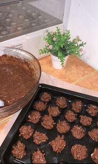 chocolate almonds cluster 🌰