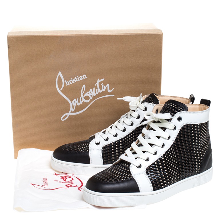 Christian Louboutin Rantus Flat Calf Cordage Luxury Sneakers
