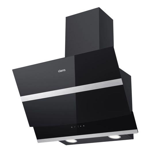 60cm angled cooker hood