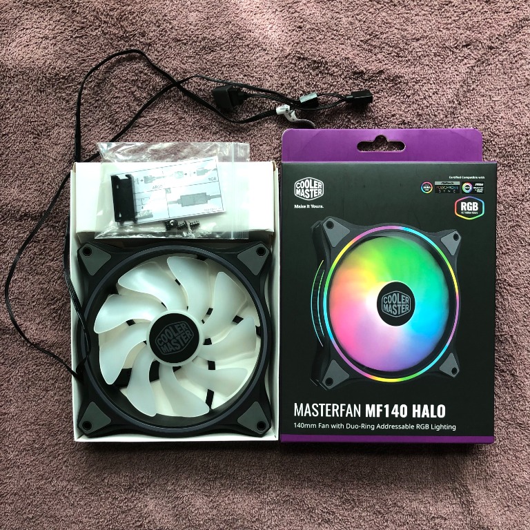 Cooler Master MF140 (140mm), Computers & Tech, Parts & Accessories, Computer Parts on Carousell