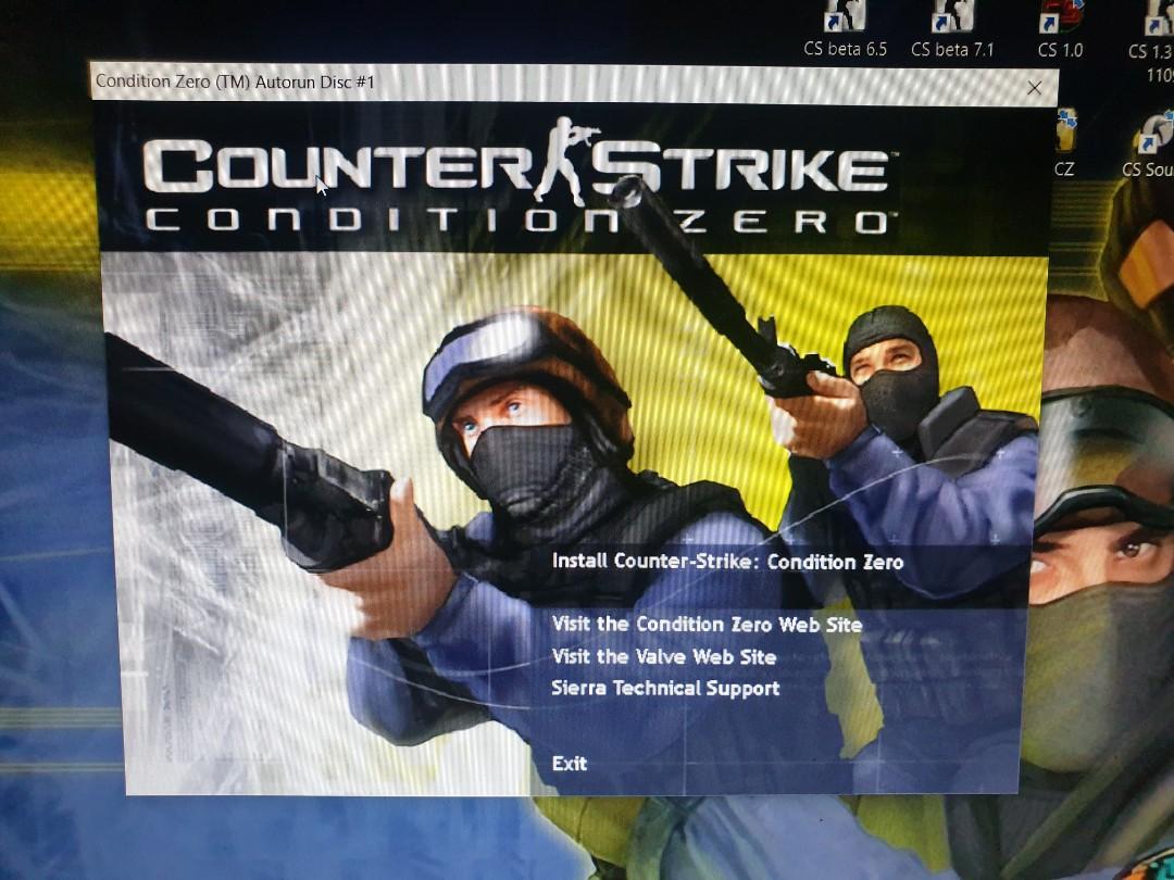 Counter-Strike Condition Zero CD installer original authentic Counterstrike  Counter strike CS CZ CSGO CS half-life halflife half life hl 2 valve