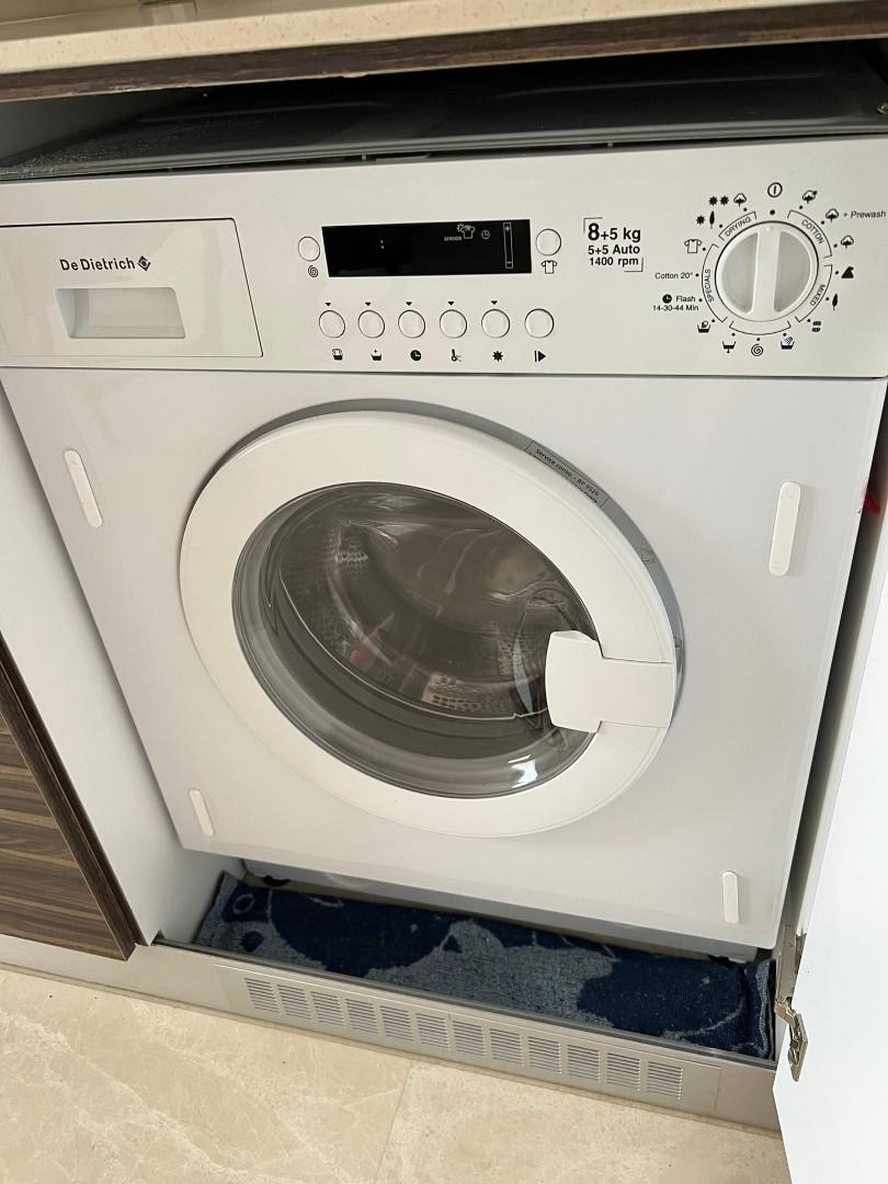 De Dietrich washing machine 8kg dryer 5kg