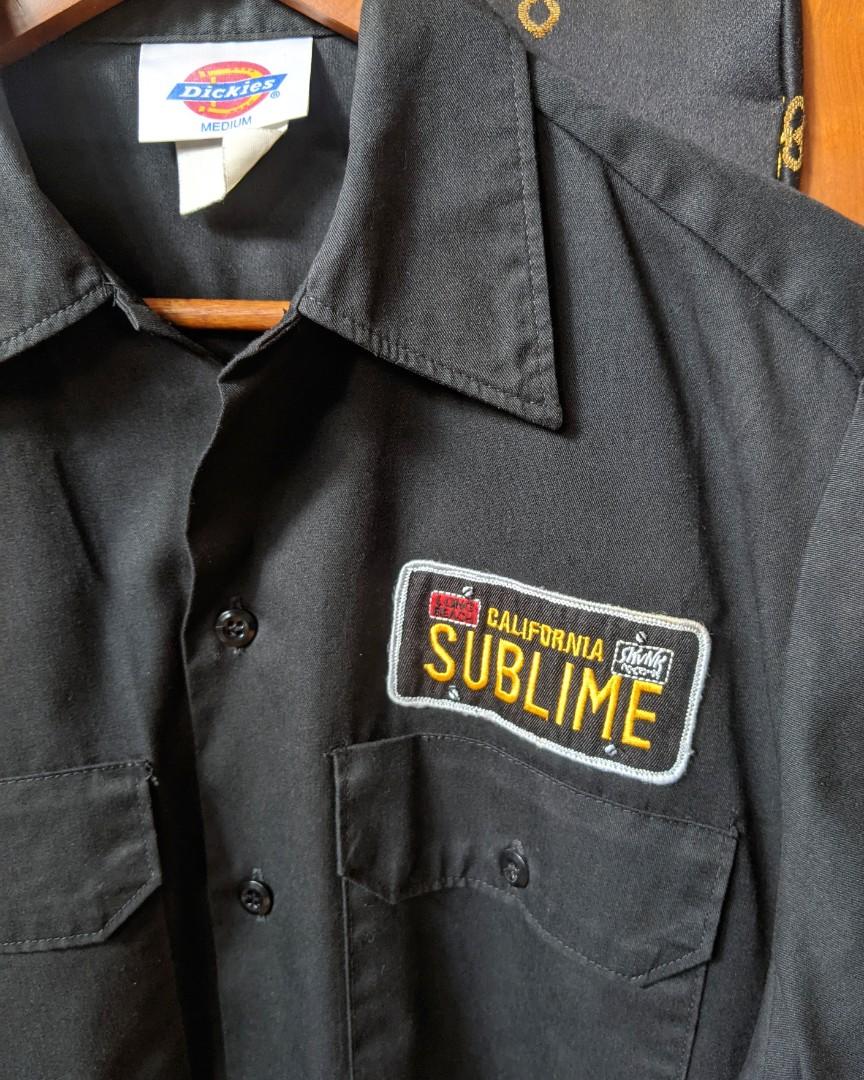 kemeja Dickies Sublime work shirt black 