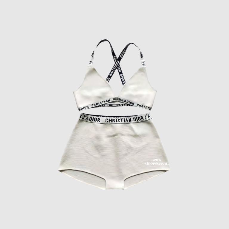 Dior Knitted Loungewear Swimsuit (Category: Luxury Apparel) located in Manila. Submitted by designerarchives.ph (Listing ID 1088290260, Image 3). Description: Sofia Andres wearing our Dior Knitted Swimsuit Sizes: S, M, L, XL Photos are actual! I just edited the background into white ◍ 1 to 2 weeks ETA ◍ 50% downpayment is required. ◍ Color may vary due to lighting. ◍ Buyer will shoulder the shipping fee.