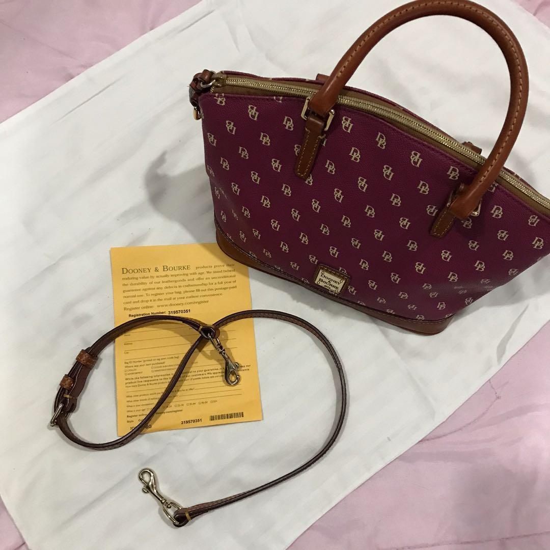 Dooney and bourke toni satchel on sale